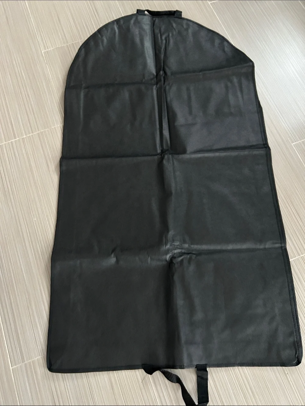 Black Garment Bag for Jackets & Coats - Protective Travel Cover